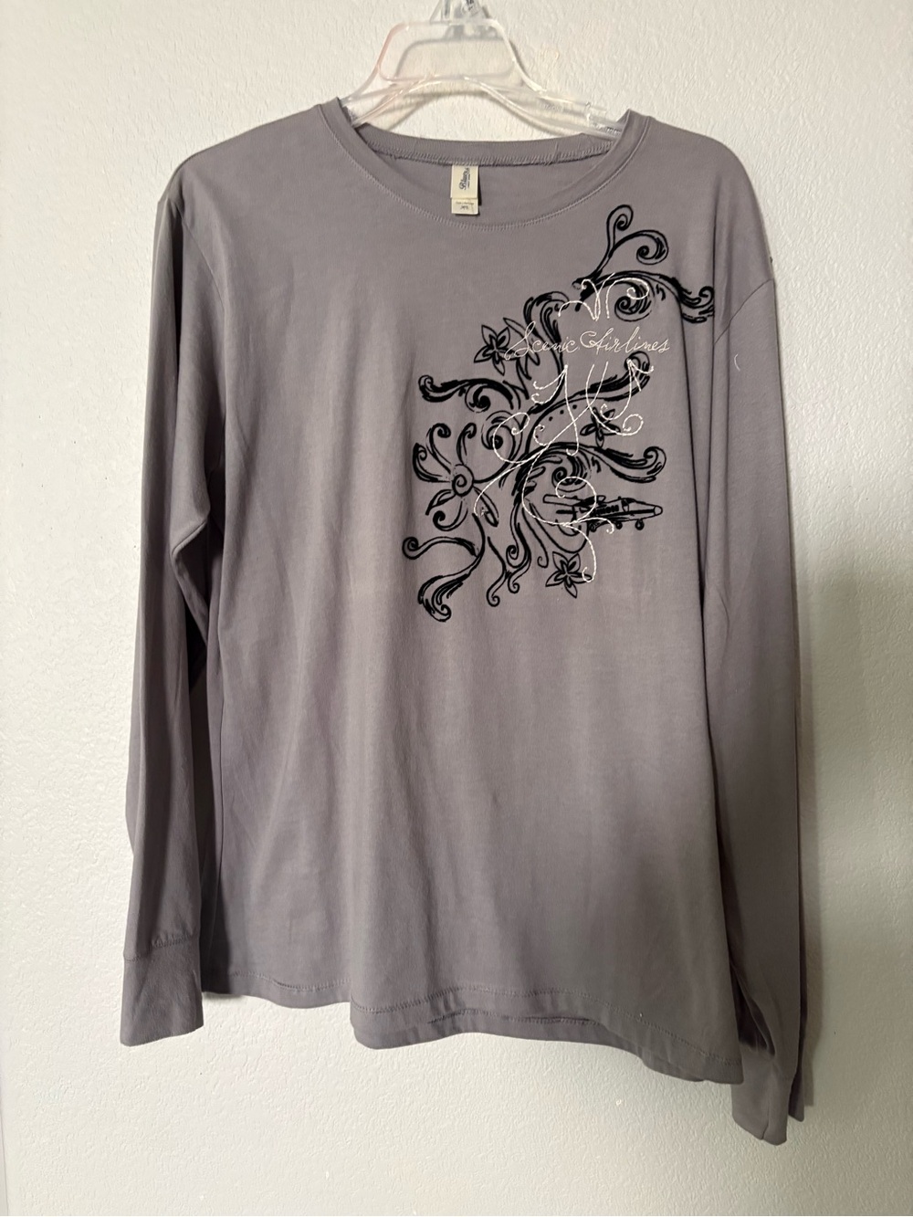Grey Long Sleeve T-shirt “Scenic Airlines” Las Vegas sz XL